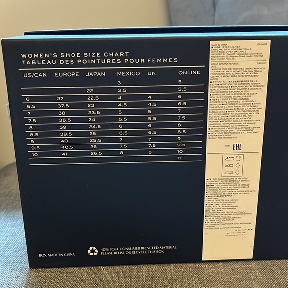 Banana Republic Madi pointed toe heels - Size 7.5 - Picture 7 of 7